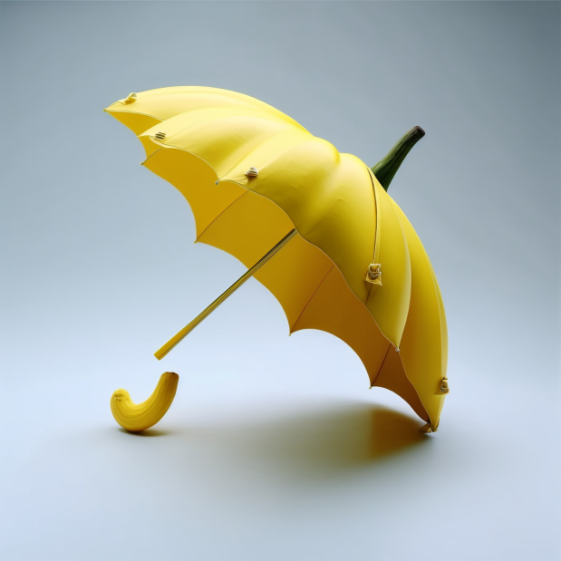 parasolka bananowa